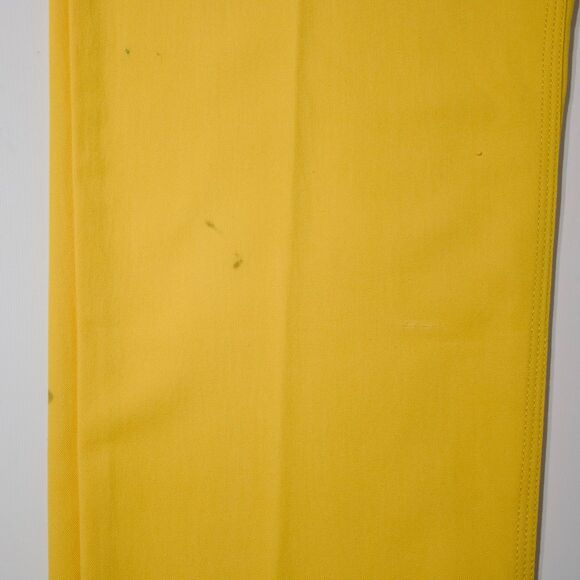 Vintage NWT 80s Sasson Yellow Carpenter Jeans Men Size 34x32 Made in Taiwan ROC - Picture 10 of 10